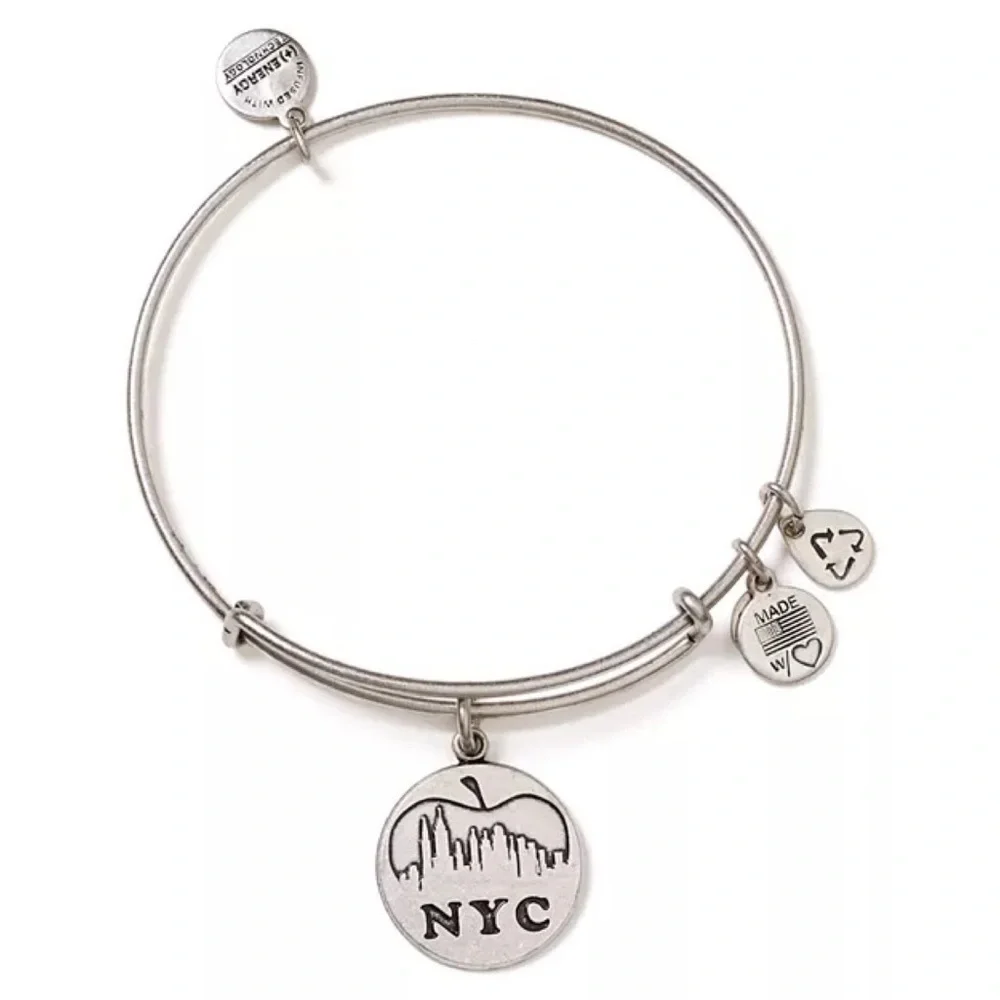 Alex and Ani NYC Skyline II Bangle - Silver